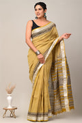 Soft Lenin Cotton sarees