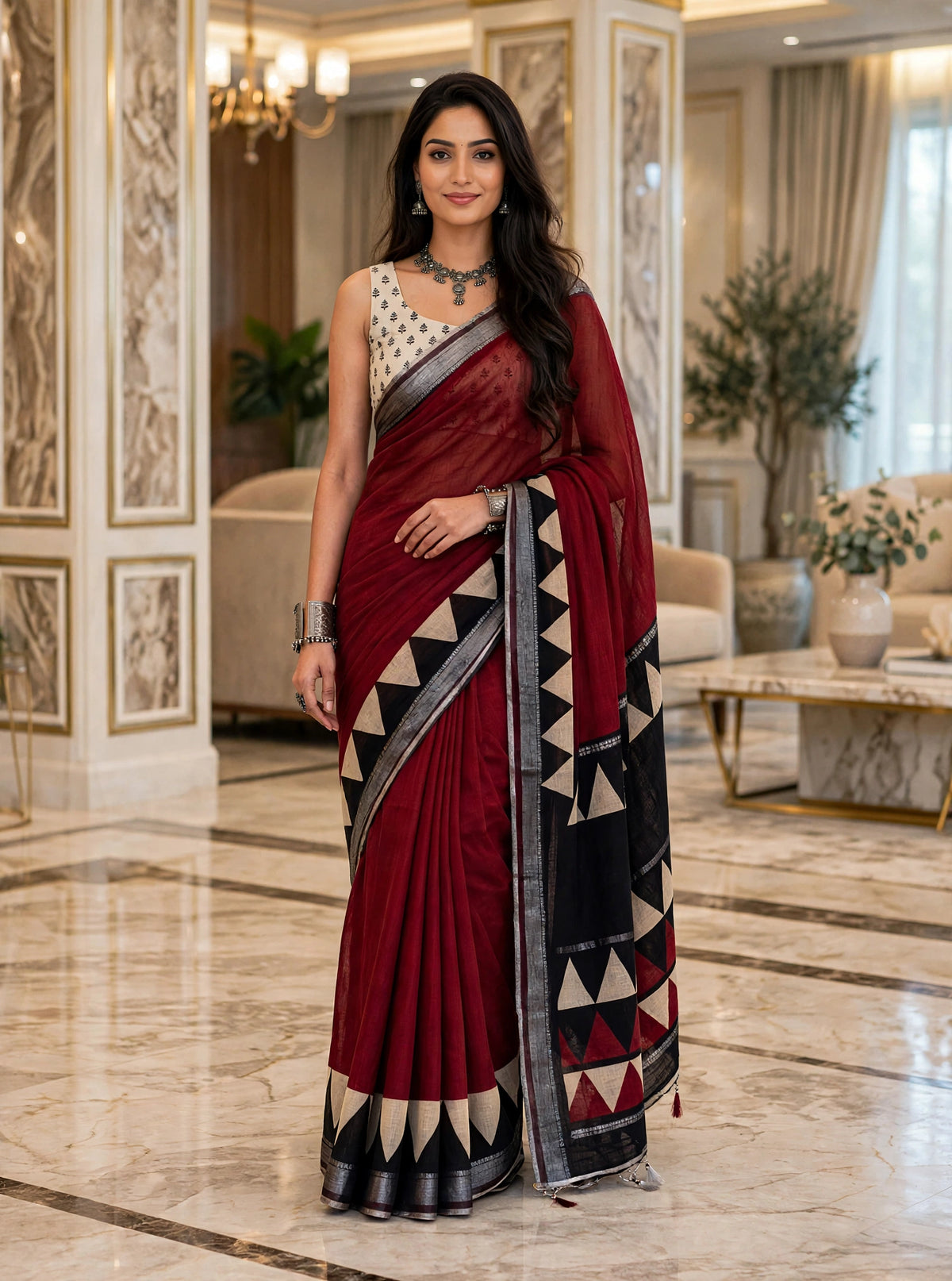 Soft Lenin Cotton sarees