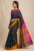 Patted anchu saree
