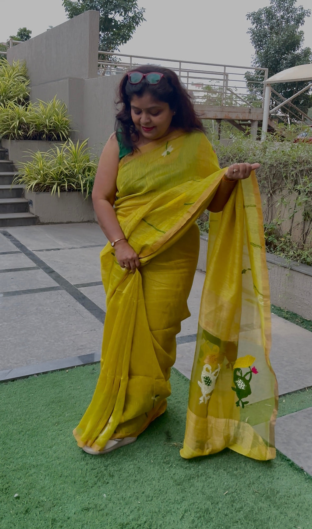 Matka maslin linen silk