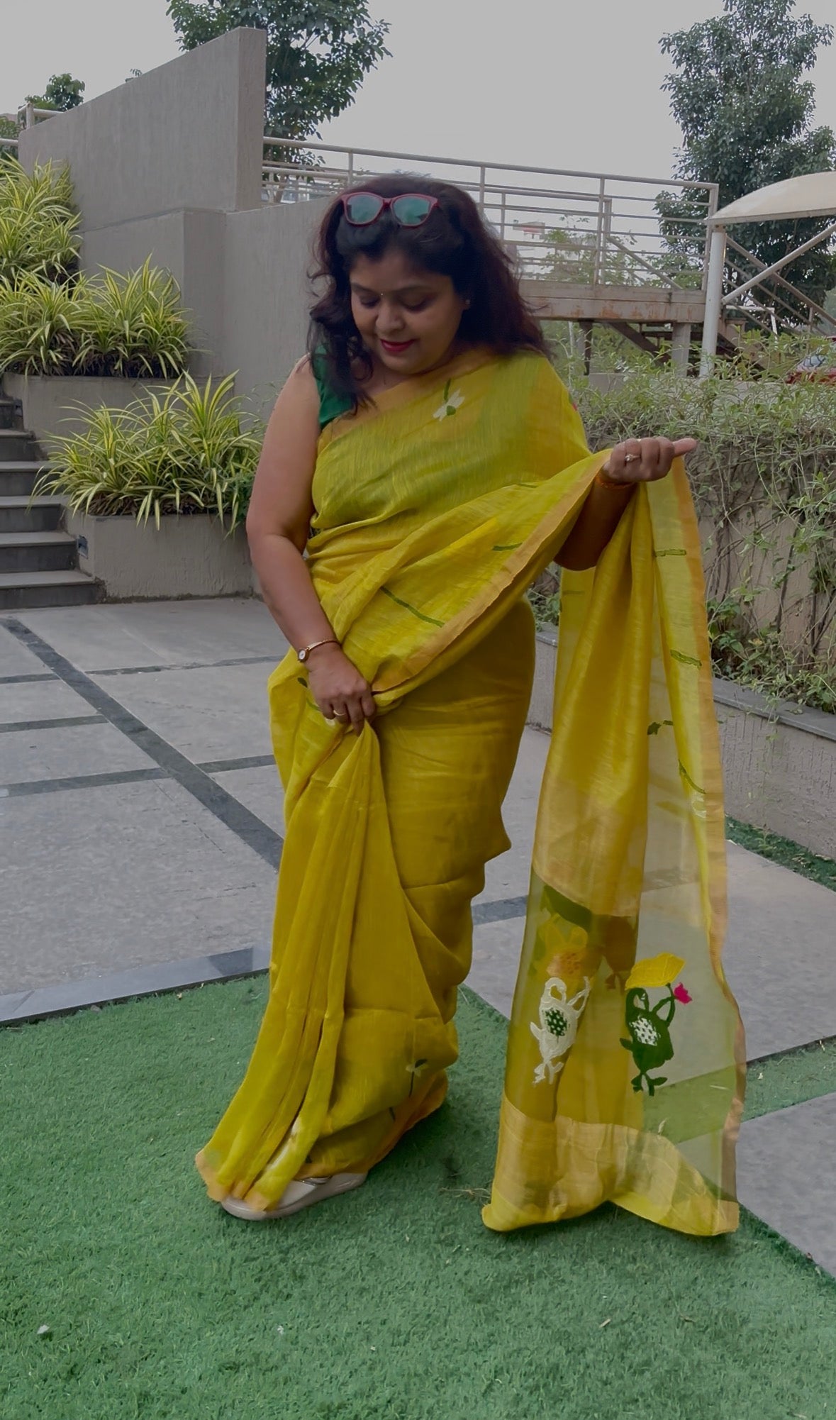 Matka maslin linen silk
