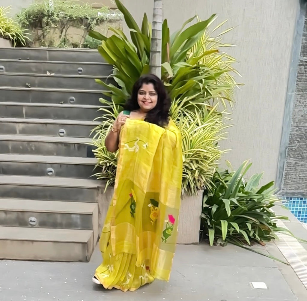 Matka maslin linen silk
