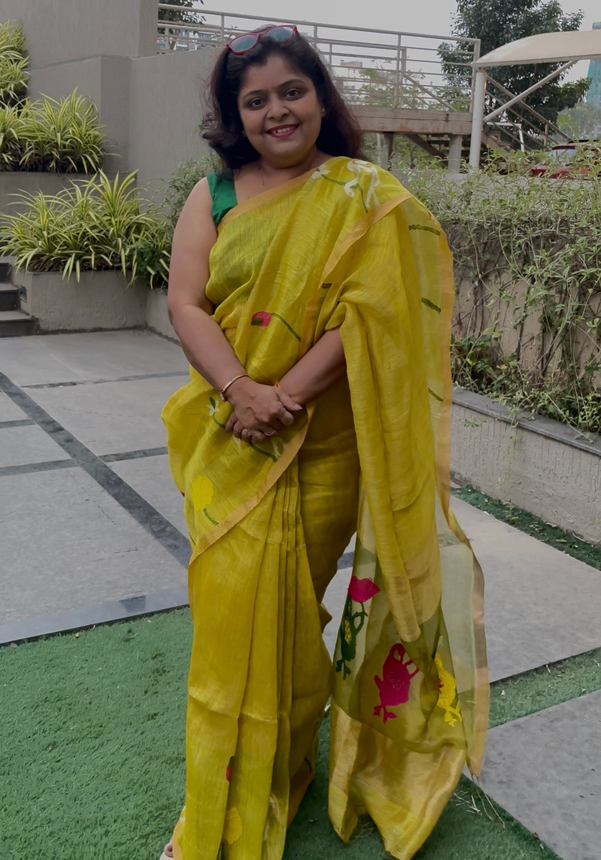 Matka maslin linen silk